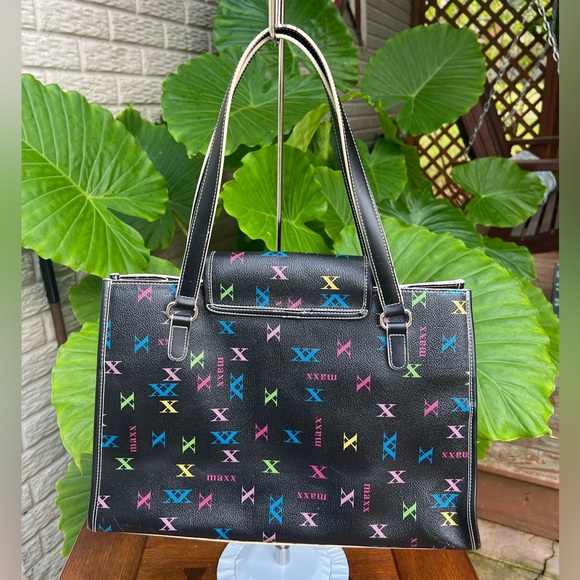 MAXX New York Large Tote Bag LOGO BLACK. - Picture 2 of 7